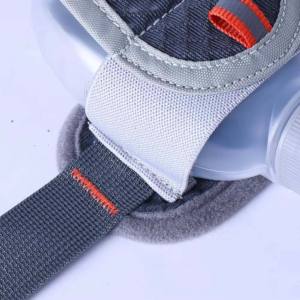 E882 Marathon Jogging Cycling Running Hydration Belt Waist Bag Pouch Fanny Pack Phone Holder with 170Ml Water Bottles